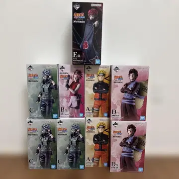NARUTO 제일복권 풍영탈환편 피규어 묶음 판매