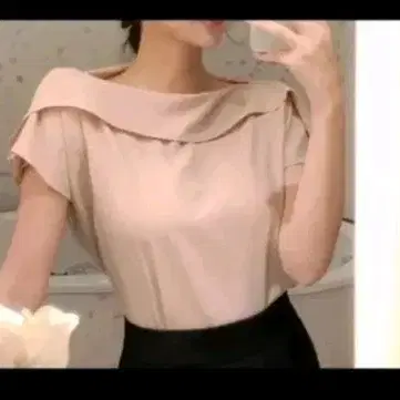 연핑크블라우스 새거