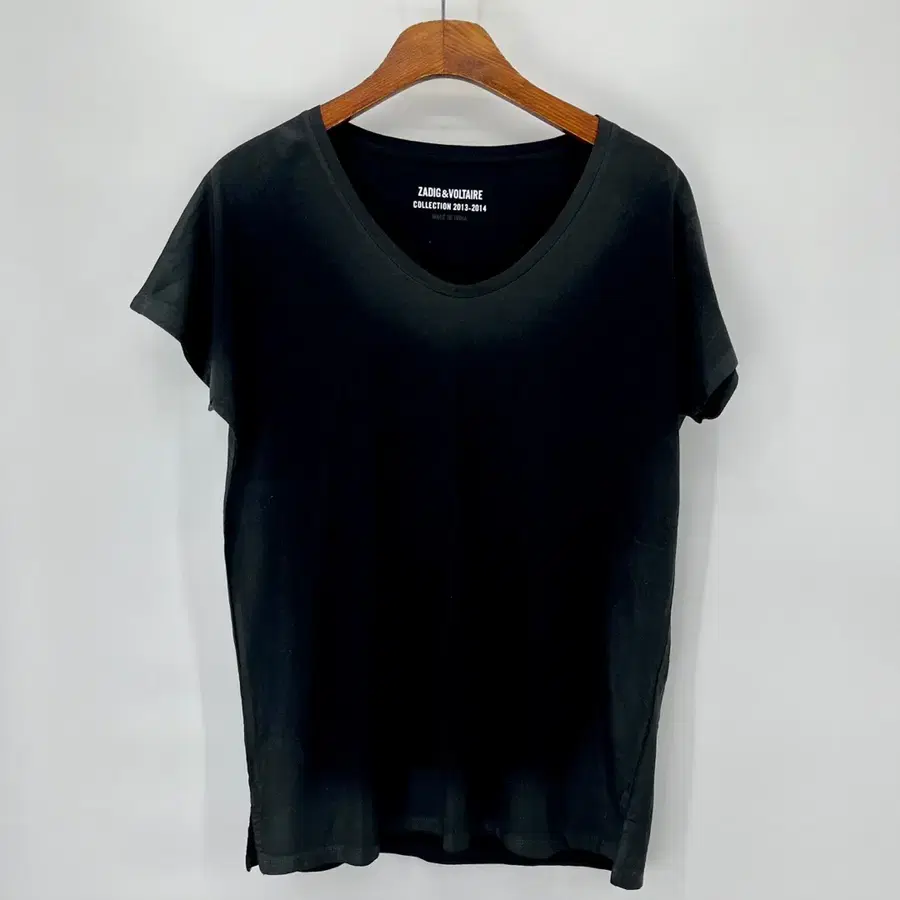 [Zadig&Voltaire] 13-14 컬랙션 왁스드 V넥 티셔츠