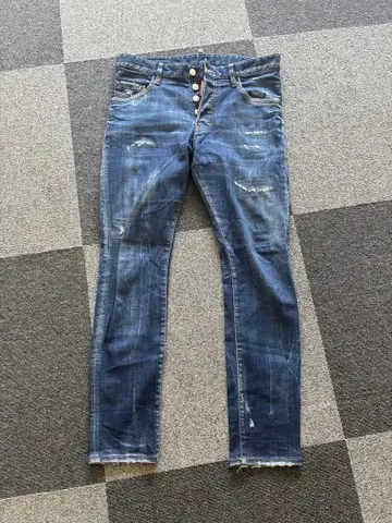 DSQUARED2 데미지 가공 데님 팬츠