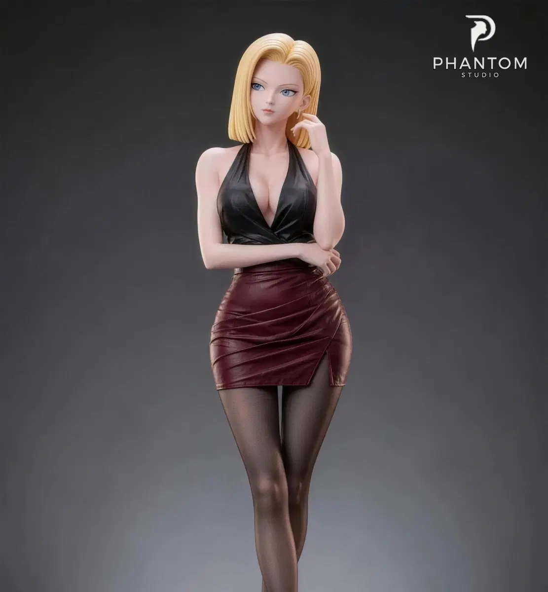 Phantom 인조인간18호 레진 드래곤볼 레진 피규어