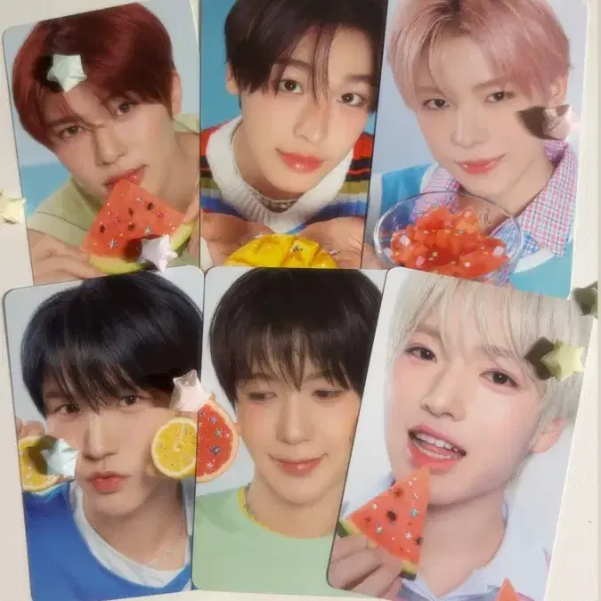 엔시티위시 메가커피 포카 분철