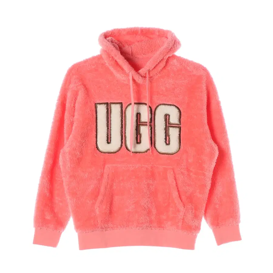 어그 UGG 로고 플리스 헤어리 후디 후드티