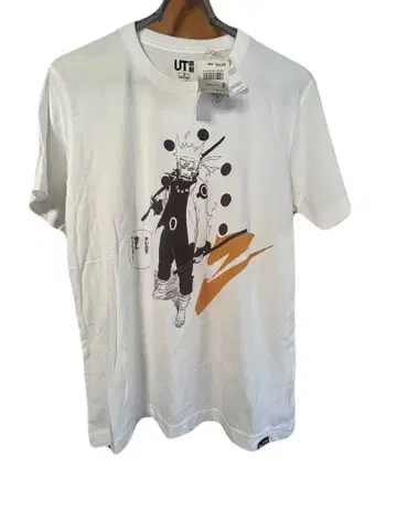 UNIQLO UT NARUTO 티셔츠 화이트 S