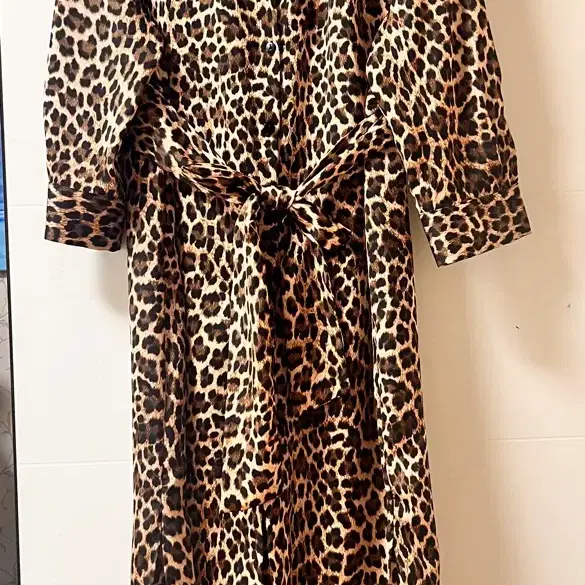ZARA BASIC 레오파드 원피스