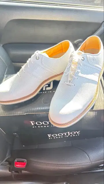 FootJoy DryJoys Premiere 골프화 화이트