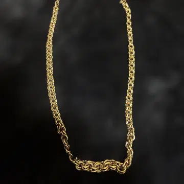 COSMO GOLD PAT.2007 목걸이 키헤이 로프 체인 골드