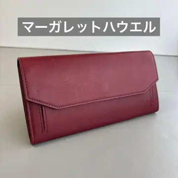 마가렛호웰 장지갑 MARGARET HOWELL idea 크림슨