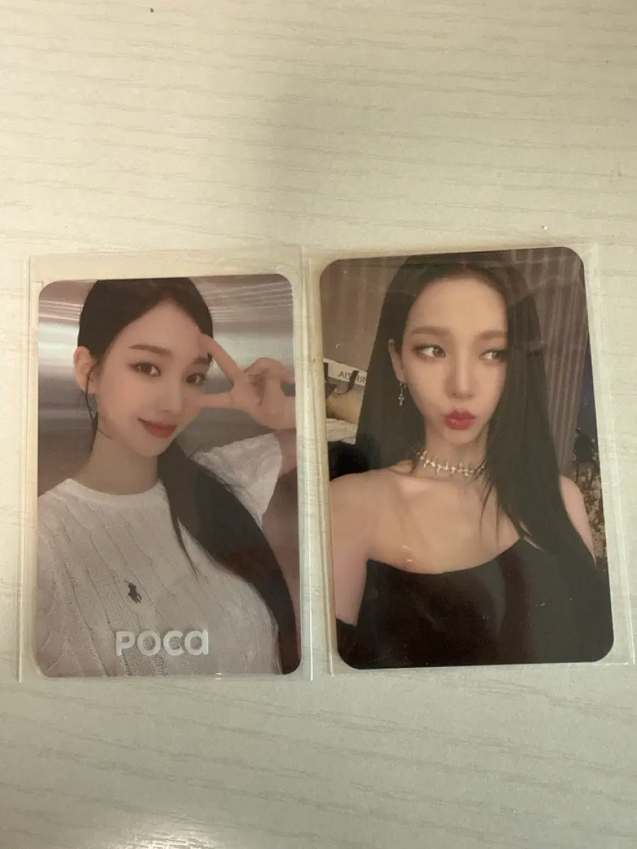 카리나 포토카드 희귀