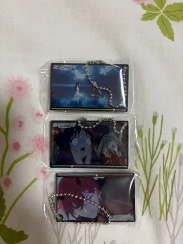 초 카구야 공주 명장면 아크릴 키링 가챠가챠 3종