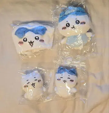 치이카와 (먼작귀) 하치와레 봉제 인형 마스코트 4개 세트
