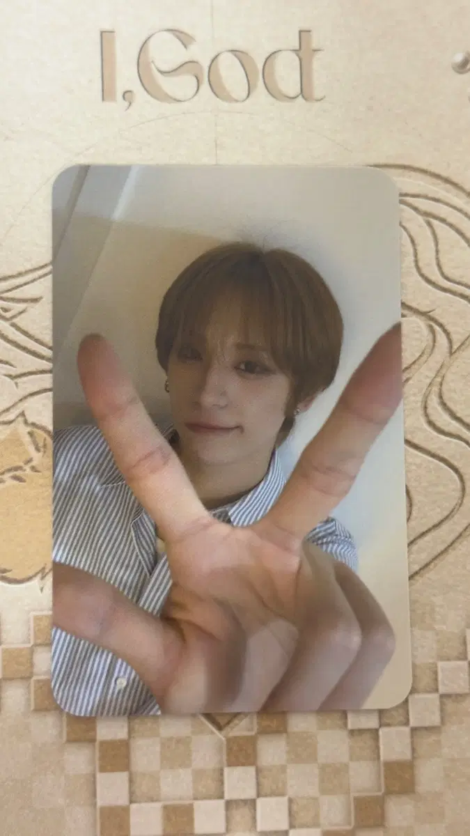 XLOV 엑스러브 하루 I God 미공포 포카