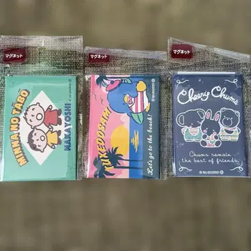 산리오 캐릭터즈 마그넷 3개 세트