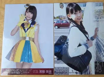 HKT48 미야와키 사쿠라 브로마이드 2장 세트