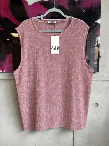 ZARA 셔츠 베스트 탱크탑 새상품 남성용