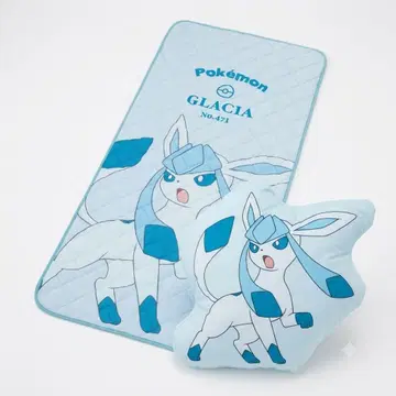 글레이시아 쿠션 시마무라 포켓몬 싱글 냉감 깔개 패드