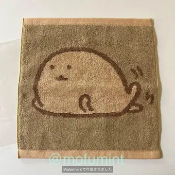 새상품 농담곰 두더지 고로케 발 파타 이마바리 손수건 타월 나가노