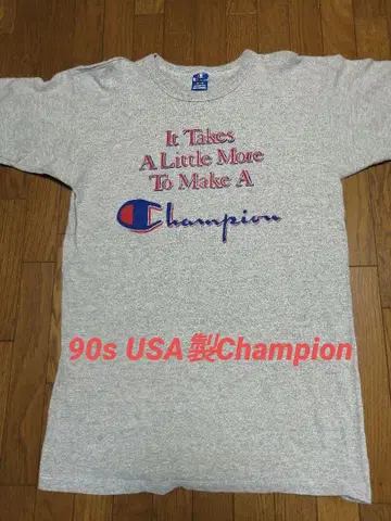 챔피온 Champion USA제 티셔츠 그레이 L 사이즈