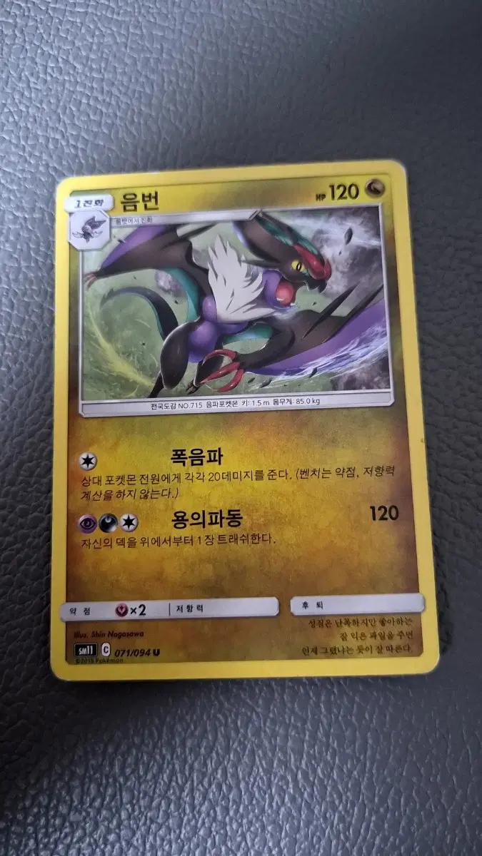 포켓몬 음번 카드