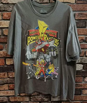 파워레인저 Power Rangers 티셔츠 XL 구제 빈티지 전대