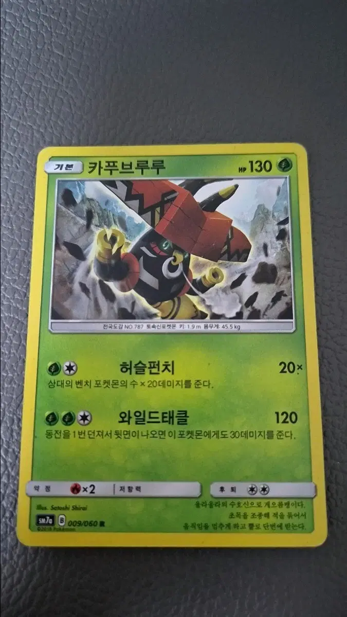 포켓몬 카드 카푸브루루