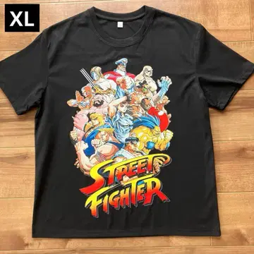 미사용품 STREET FIGHTER 스트리트 파이터 T셔츠 XL