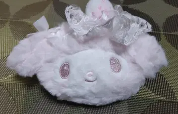 마이멜로디 봉제 인형 파우치 하트 카라비너 포함