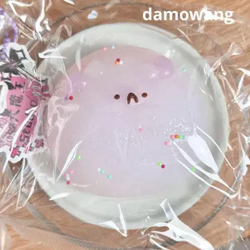 damowang 캐릭터/햄스터/반투명 경단 스퀴즈 크림풍