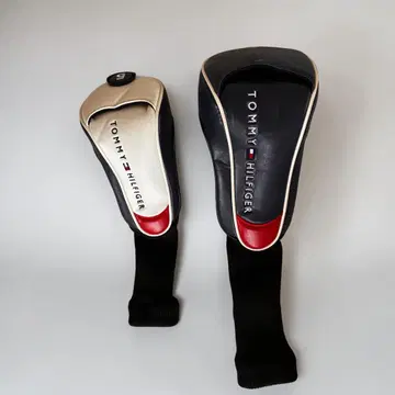 TOMMY HILFIGER 골프 드라이버, 우드 2개 세트 헤드커버