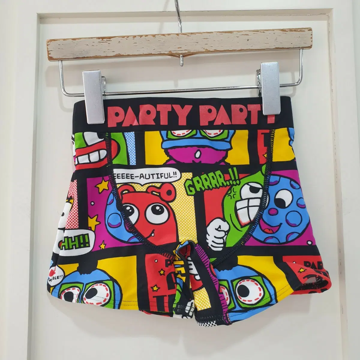95-100 PARTY PARTY 귀여운 캐릭터 수영뵈