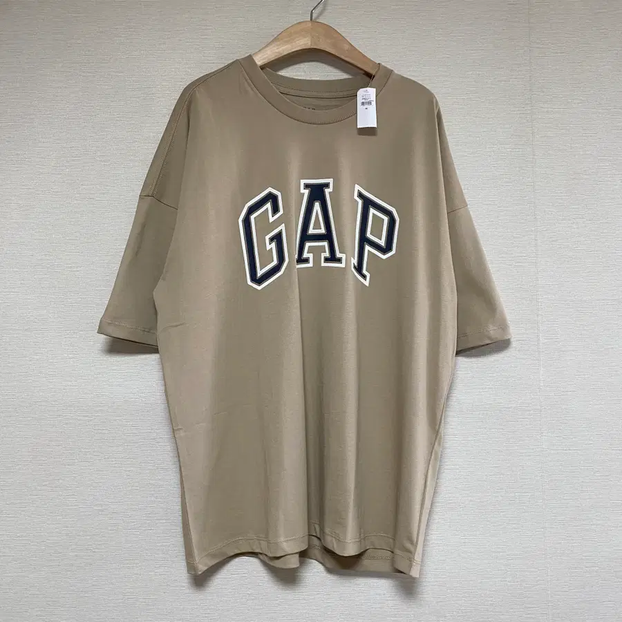 갭 GAP 베이지 티셔츠 M