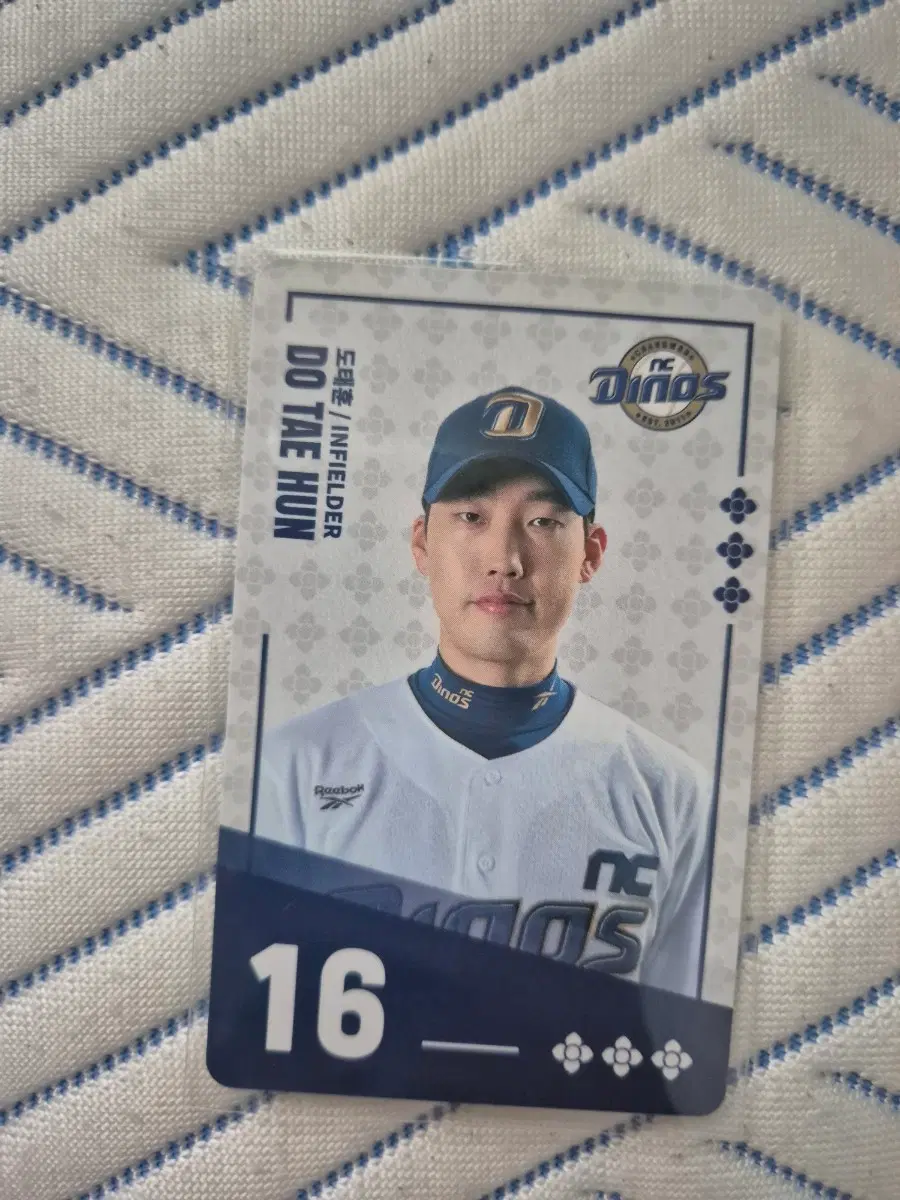 NC 다이노스 내야수 도태훈 선수 카드 교환