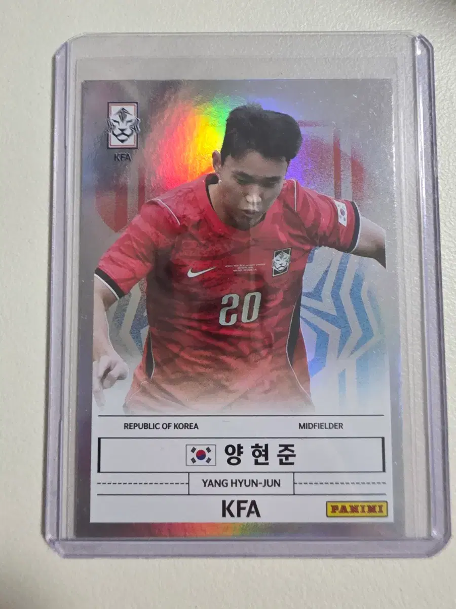 2026 k리그 파니니 양현준 KFA Stars카드 판매 강원fc