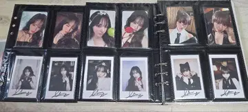 IVE 리즈 중국 잡지 WAVES 중화 트레이딩 카드 폴라로이드