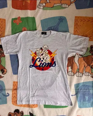 세이부 라이온즈 lions 프로야구 90s 티셔츠 구형 디자인