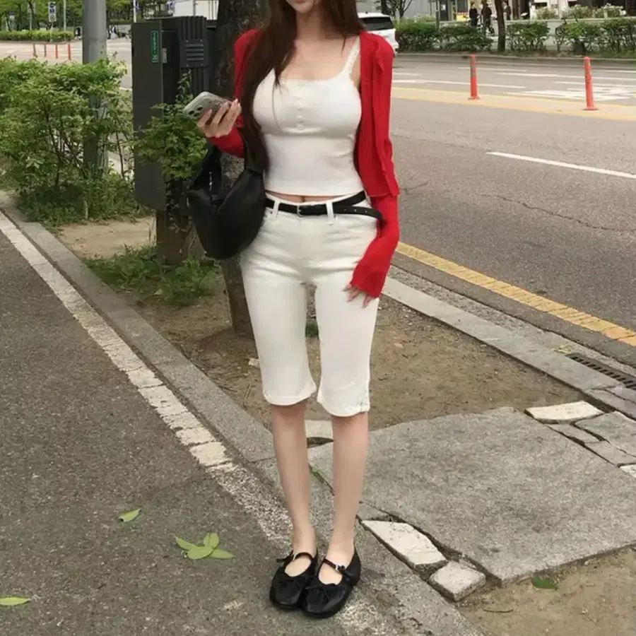 미디 팬츠 / 데일리 캐주얼 러블리 빈티지 y2k