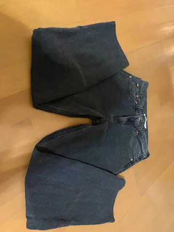 Levi's LOW PRO STRAIGHT 데님 팬츠 블랙 24