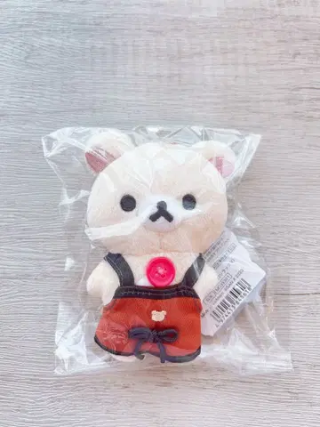 리락쿠마 봉제 인형 키체인