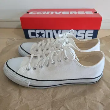 가격 인하 CONVERSE ALLSTAR 화이트 28cm