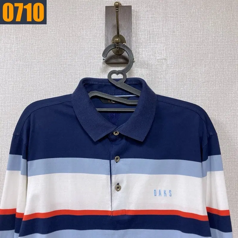 100 DAKS 닥스 긴팔 카라 티셔츠