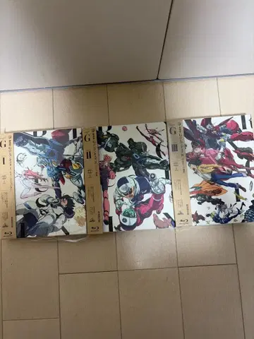 극장판 건담 G의 레콘기스타 1-3권 Blu-ray 세트