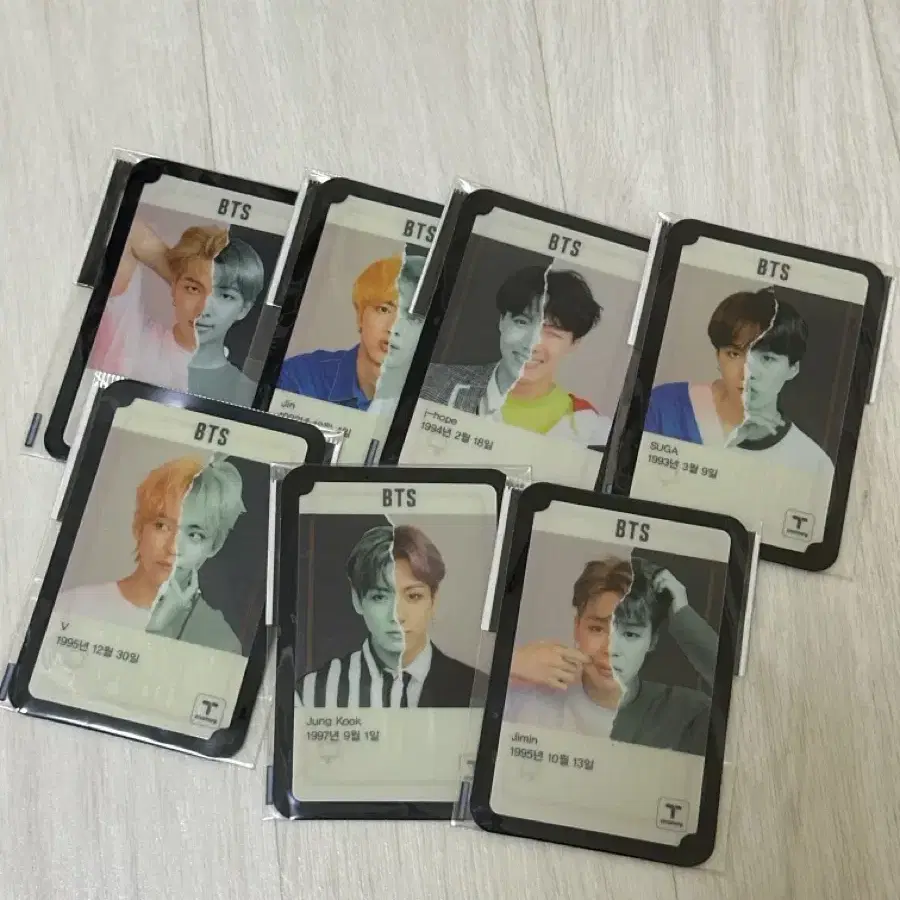 방탄 티머니 교통카드 일괄 드볼