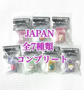 전 7종 전종 컴플리트 JAPAN 재팬 미니어처 패키지 참