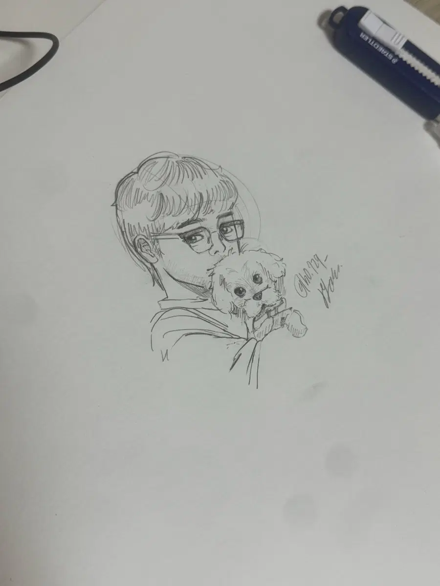 초상화.반려동물 그림 그려드려요