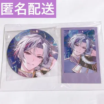 후와 미나토 생일 2026 폴라로이드풍 카드 & 금박 캔뱃지 니지산지