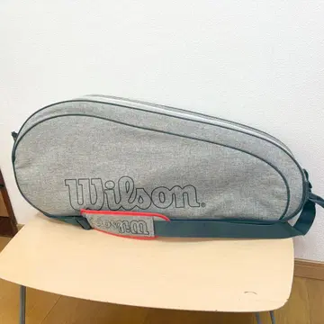 새상품급 WILSON 테니스 라켓백 윌슨 그레이