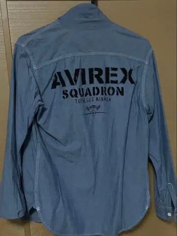 AVIREX 데님 셔츠 M