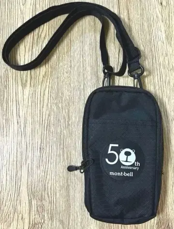 몽벨 50주년 몽타베어 로고 숄더백