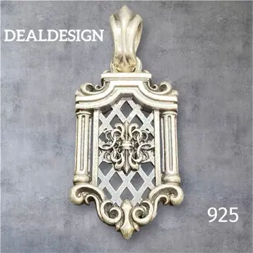 레어 DEALDESIGN 실버 925 목걸이 탑 헤븐즈 게이트