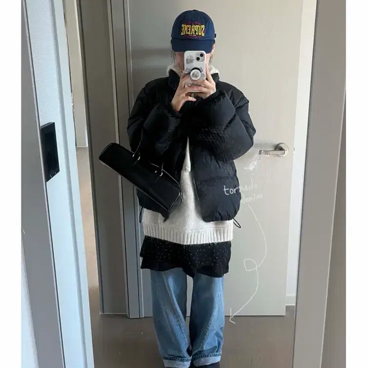 러브코드유 토네이도 데님 팬츠 s 새상품